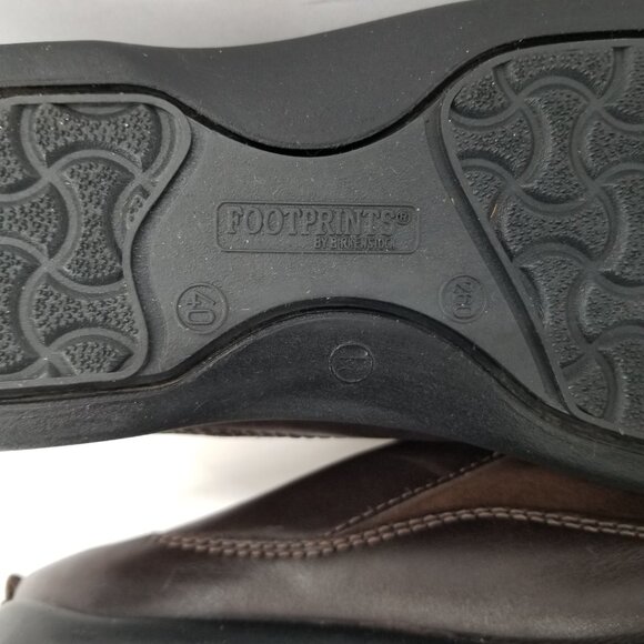 Birkenstock Women Shoe Footprints Altos Brown Clog Slip ON Comfort Mules Size 9 - Picture 8 of 8